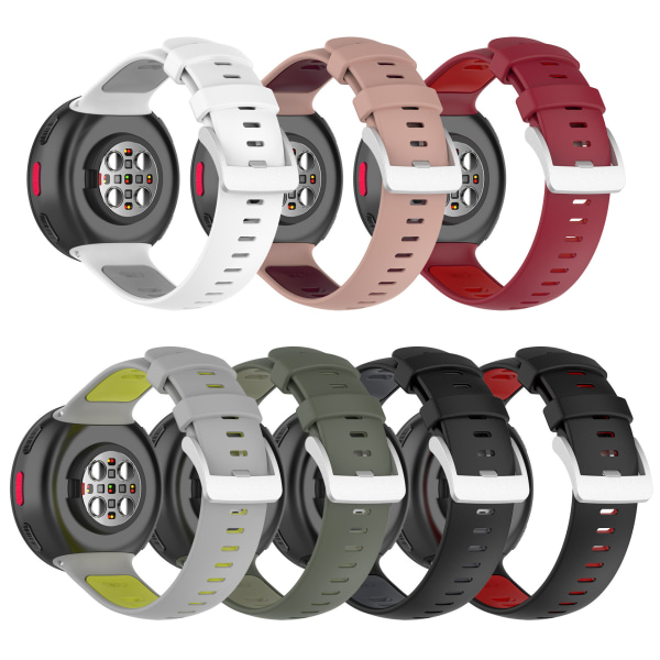 For Polar Vantage V2 Rem til håndled - Åndbar rem - Svedafvisende - Anti-ridse-remme (sort)