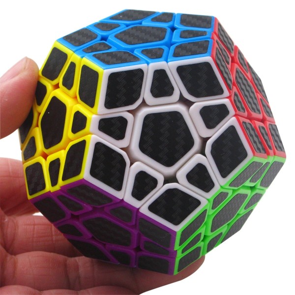 Rubik's Cube Puzzle Rubik's Cube Ny Ultra-High Speed ​​Carbon Fiber-klistremerke Rubik's Cube