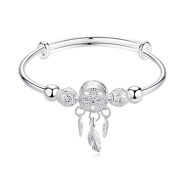 Charm Armbånd Til Kvinder Fashion Dream Catcher Feather Armbånd Smykker Tilbehør