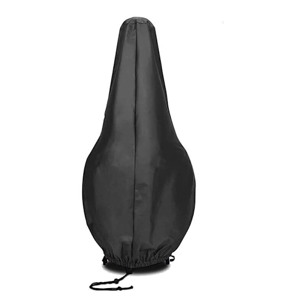 84x21/48cm Vanntett rundt messingfarget trekk, Utendørs hjemmetrekk Grilltrekk BBQ Beskyttelsestrekk BBQ Gåtrekk med strammesnor, eksteriør