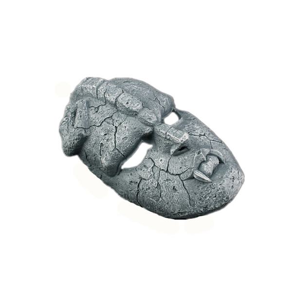 Kivihaamumaskin, seinälle kiinnitettävä Halloween-kauhu ja upea seikkailugargoili kivihartsikivihaamumask