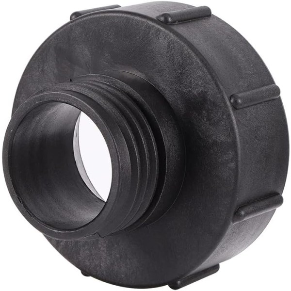 Adapter S100x8 til Reduser S60x6 Grov Tråd med Plugg Tank IBC Tank Adapter Tap Adapter Hageslange for Regnvannstank Tønneventil