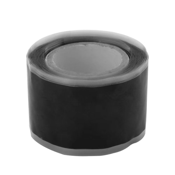 2 Reparasjonstape for svart bokinnbinding - 2,5 cm x 1,5 m - Kvalitet Svart A