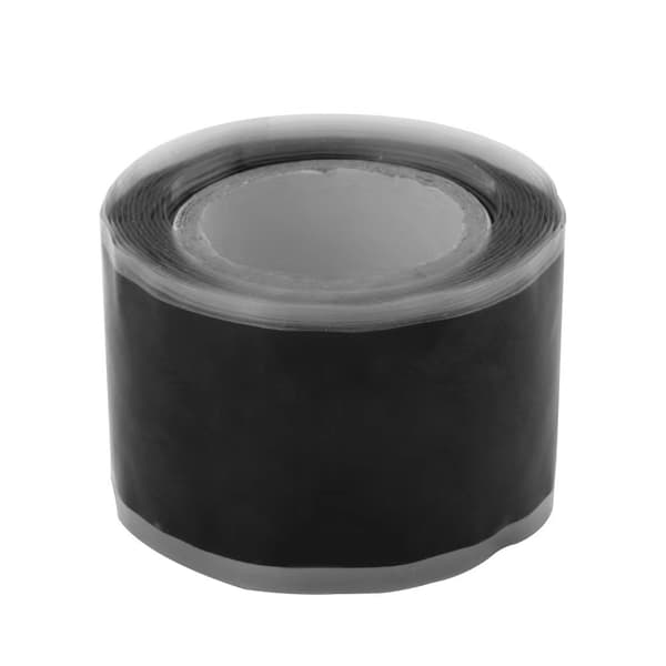 2 Sort Bogbindingsreparationstape - 2,5 cm x 1,5 m - Kvalitets Sort Klæbebånd til Biblioteksbogbinding - Syrefri Isolerende Stærk Sort Chatertone