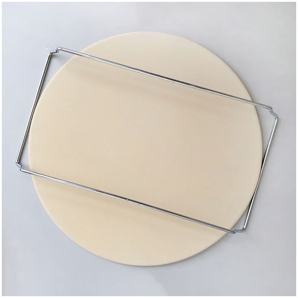 20,6 cm - Pizzastein for grill og ovn