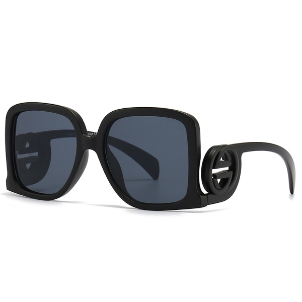Fashion Large Frame Creative Eyewear - Black, Solbriller, New Net