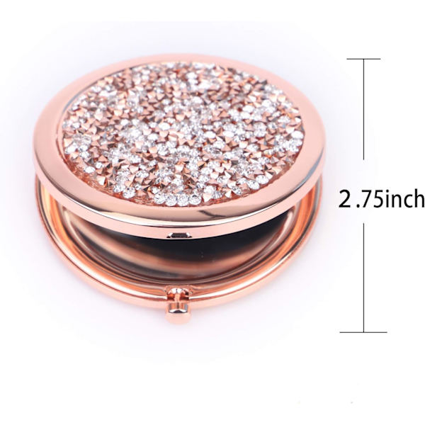 amplifies Small Makeup Mirrors Circular Pocket Makeup Mirrors