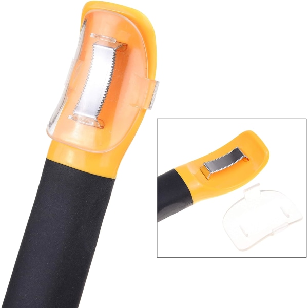 Maisstripper, plast, sitronfarge