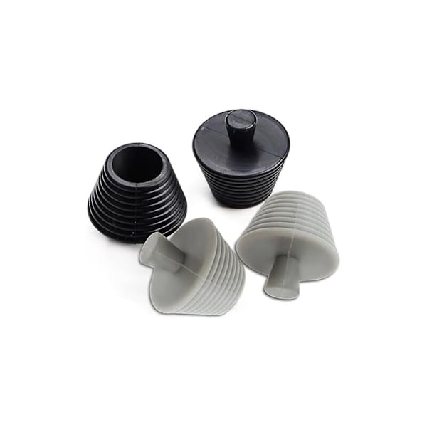 (4,5 × 3 × 3 cm) Gativs Universal Afløbsprop 4 Stykker Vask Gummi Prop Universal Badekar Tømningsprop Badekar Afløbspropper