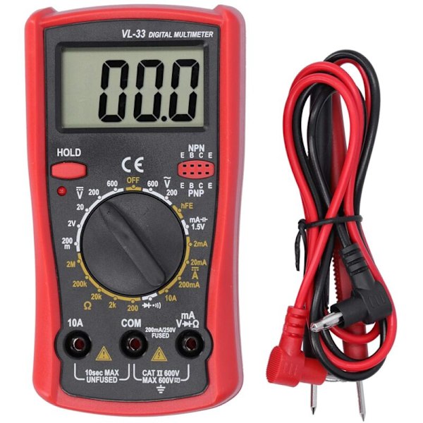 Digital multimeter elektronisk multimeter spännings- och strömtestare LCD-verktyg MINIMETERMATE MINIMETERME TESTER TESTOR FÖR LABORATORIUM ATOP