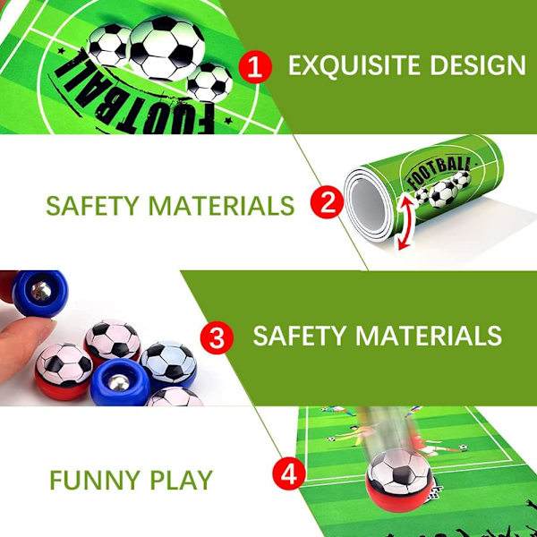 Familiefest bordspil, bordfodboldspil, bordcurlingspil, multifunktionelt bordshuffleboard (fodbold)