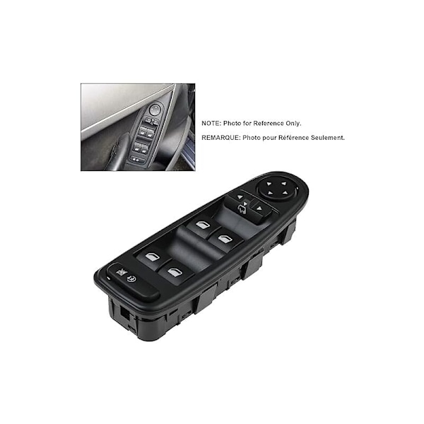 Glasskontroll C4 Picasso Front og bak venstre sidespeil 6554.YH CITROEN C4 Grand Picasso Vitrptor-knapp