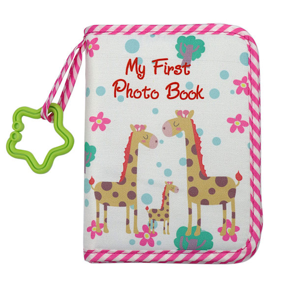 Tygfotoalbum, Baby Photo Album Toy, Unisex Baby Toy för Baby Girl eller Boy, (1 Pack)