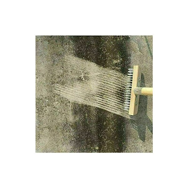 Metalliharja 30cm teräs, metalliharja (puuvarreton)
