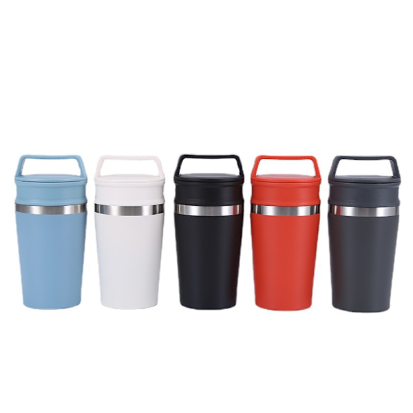 Resekopp handbryggd minikaffekopp utomhus bärbar termosmugg