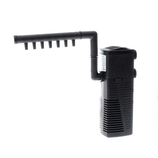 Akvariefilterpumpe med aktivt kull 600 l/t