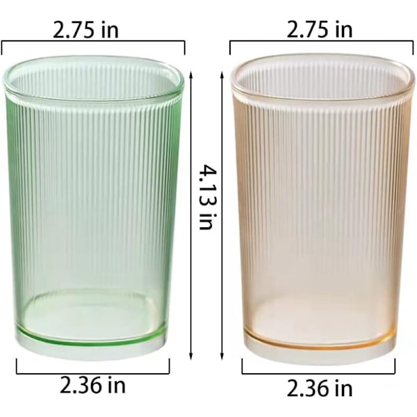 Set med 2 okrossbara glas, badrumsmuggar, plasttandborste, badrumsmuggar, sminkhållare, set med 2 återanvändbara dricksglas.