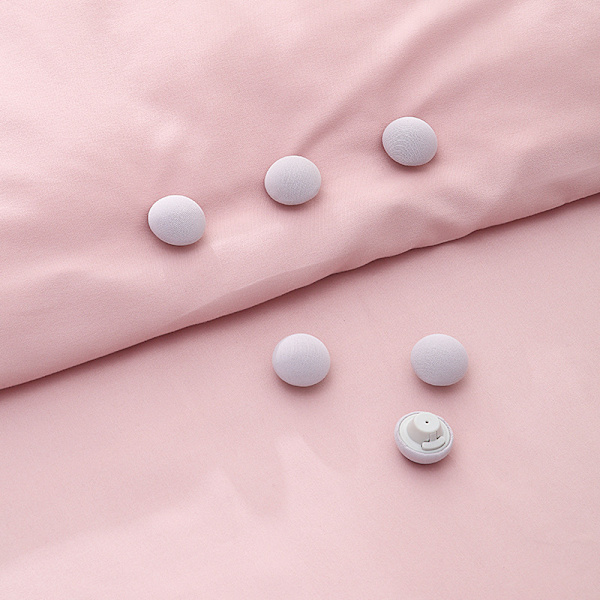 Fästklämma för täcke med klämma för sängkläder (rosa)