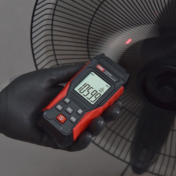 Digital varvräknare Tasi Mini Department Tester Utan Kontakt Display LCD TACHY DOCUMER Portabel för motortillverkning hjultillverkning biltillverkning bogsering