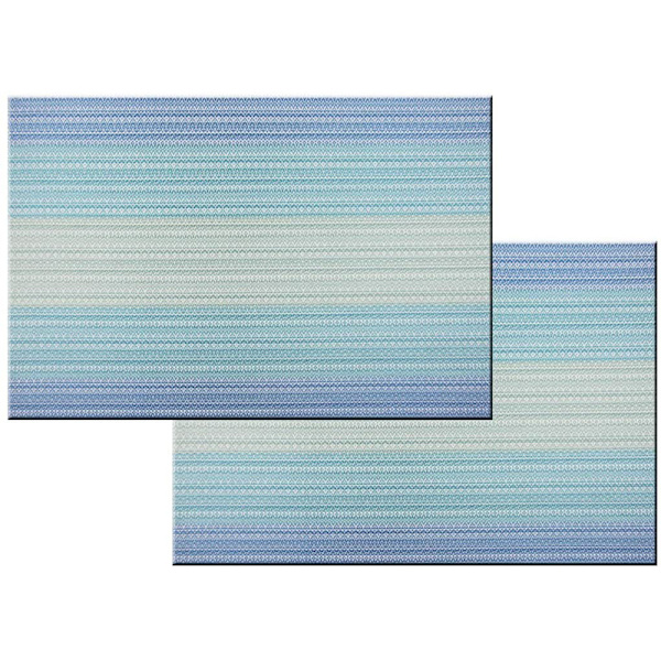 6 kpl pestäviä PVC-alustamattomia, liukumattomat, lämmönkestävät, helppo puhdistaa ja säilyttää, 45cmx30cm