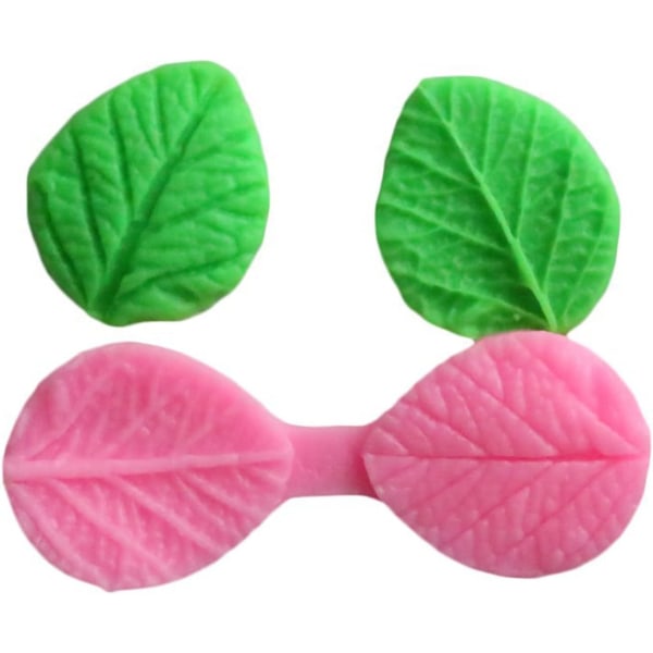 Bladeformede Fondantforme Bageforme Chokoladeforme Bageudstyr Materiale Til Kagedekoration Chokoladeforme(5stk)
