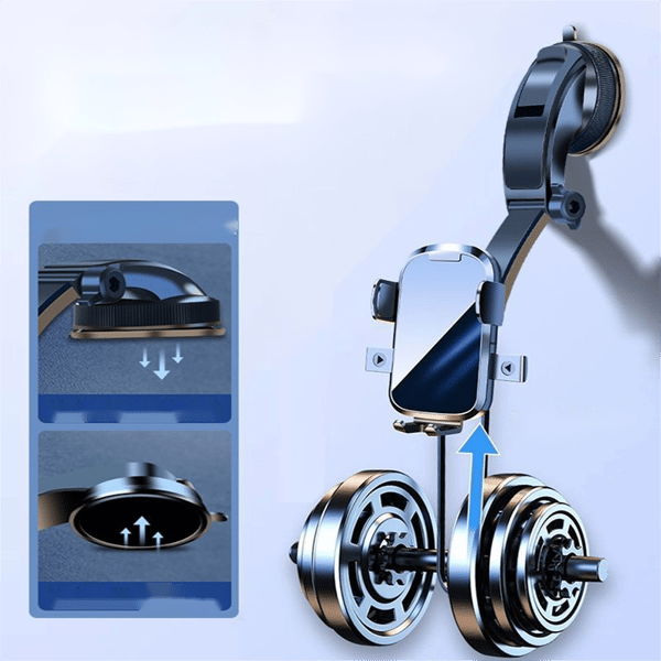 Auton puhelinteline, Super Suction Cup -kojelaudan puhelinteline