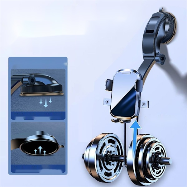 Biltelefonholder, Super Suction Cup Dashboard Biltelefonholder