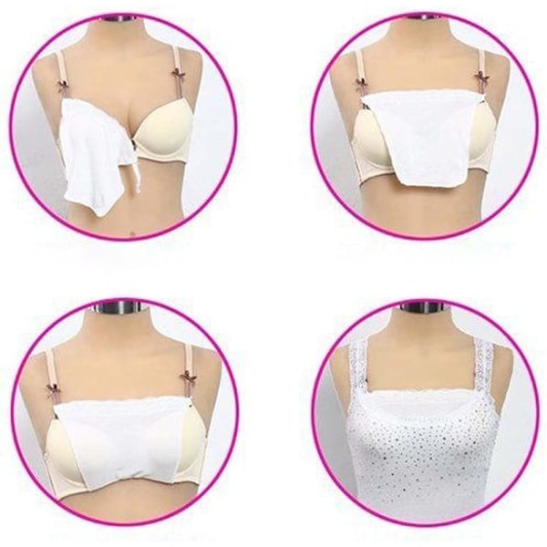 Kvinners Snap-On Lace Camis 3-pak Svart, Hvit, Rød