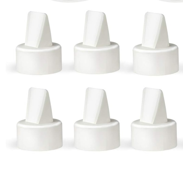 [6 stycken] Papablic anknäbbsventiler för Spectra och Medela, utbytbara anknäbbsventiler för Spectra S1 Spectra S2 ventiler och Mede pump