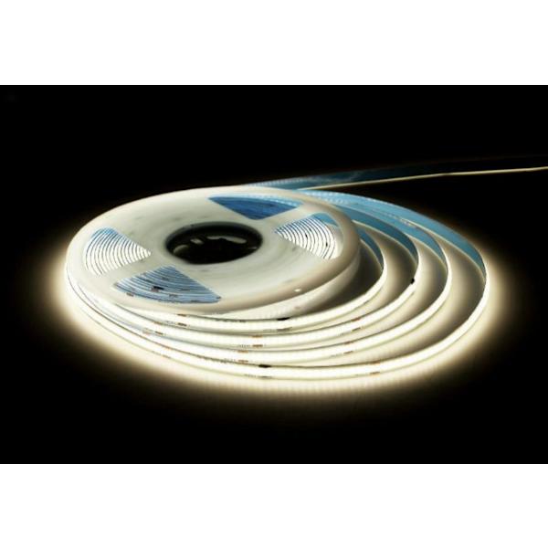 COB LED-stripe selvklebende 12V sikker lavspenning fleksibel myk lysstripe takdekorasjon skap superlys lineært lys