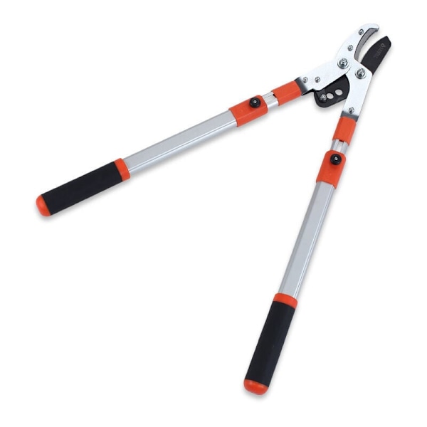 Robust teleskopisk grenkutter - 67 til 100 cm - Utrekkbar hagesaks for tregrener - Profesjonell teleskopisk trekk for