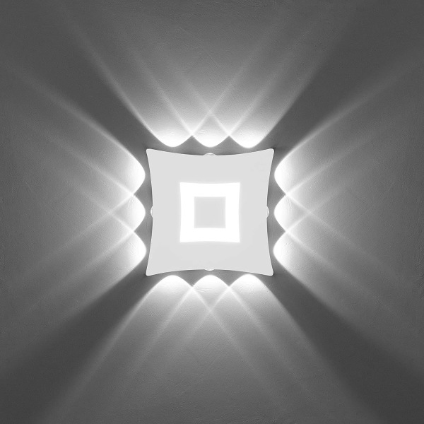 18W Modern LED Wall Light Wall Sconce Waterproof IP65 Aluminum LED Wall Light Indoor Outdoor for Living Room Bedroom Bathroom Hallway Staircase Entr