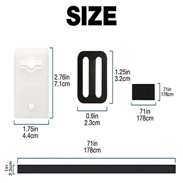 Solcelle Pool Cover Roller Festesett, 8 Pakning, Pool Cover Roller Festestropper for Universell Feste av Pool Cover Rollers til