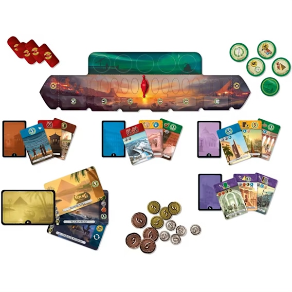 Engelsk version brädspel Showdown Casual Party Strategi Brädspel Kort（showdown）