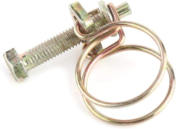 16-19mm Slangklämmor, 10 st Justerbara Klämmor i Rostfritt Stål för Vattenledningar, Bränsletankar, Bilrör, etc