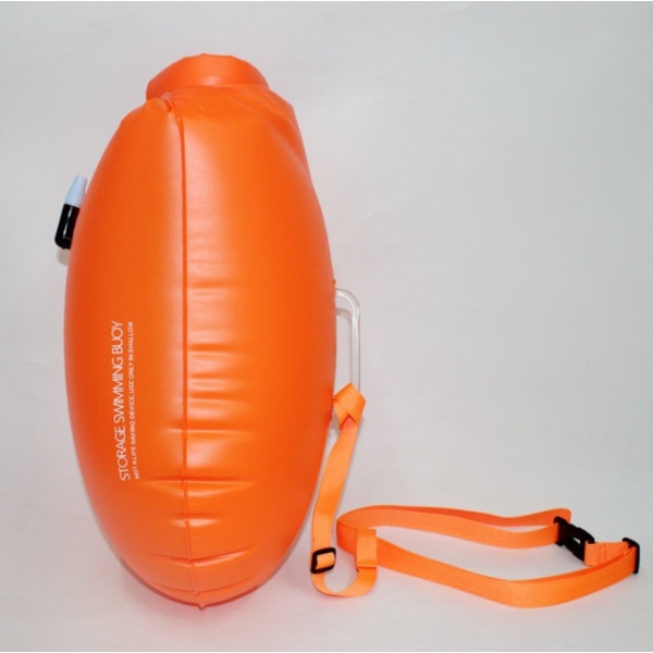 Simboj, uppblåsbar forsränningsväska, vattentät väska med stor kapacitet (vital orange)