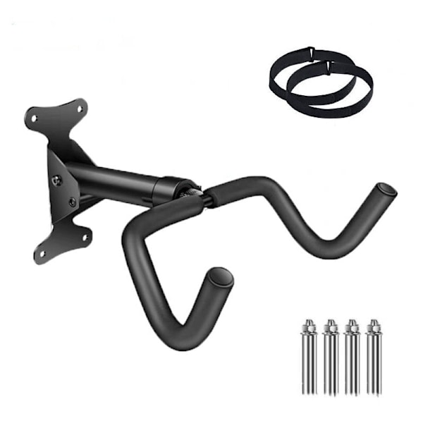 Cykelväggfäste, Cykelhållare, Cykelställ, Justerbar Vinkel och Avstånd från Vägg, Bärförmåga 50 kg, Utdragbar 10 cm, Cykelställ för Garage