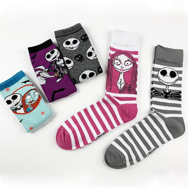 Skull trend -polvisukat 5-osainen setti