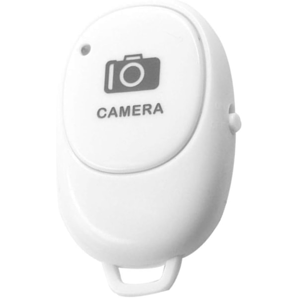 Vit Bluetooth 4.0 Kameratelefon Triggertelefon Kameraknapp Själv