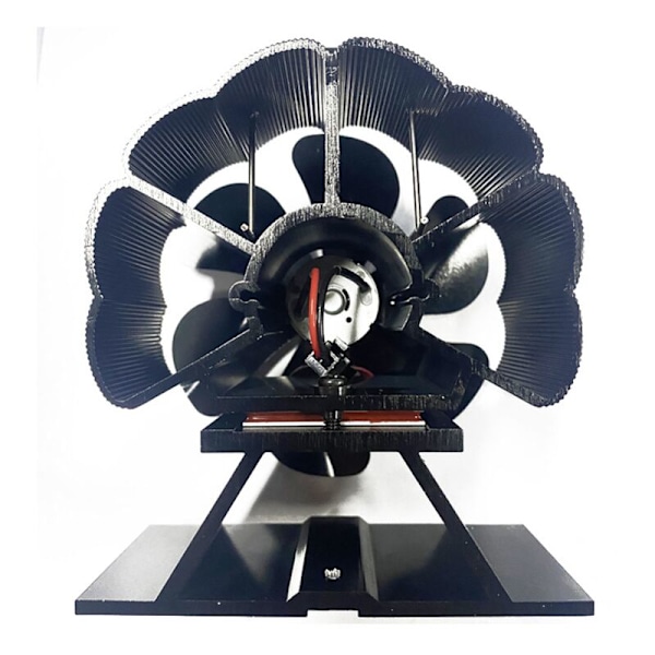 Plot ventilator 6 blade Ventilator til hængende træovn med brændeovn/pejs/træovn