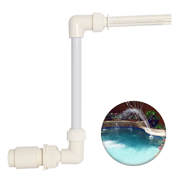 Lille vandfald springvand til swimmingpool tilbehør - 26*36*19cm