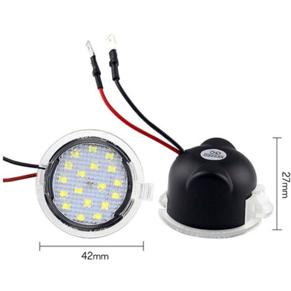 2 kpl 18 LED-peilivalaisinta Ford Mondeo S-Max EDGE Explorer F-150 -malliin: 32