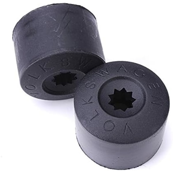 20 Hjulmøtrik Bolt Cover Cap 17Mm Kompatibel Med VW Golf Mk4 Passat Audi Beetle