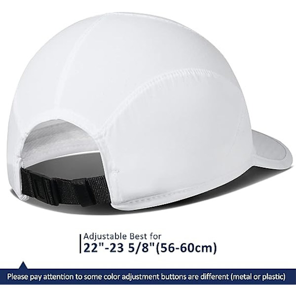 Tibetansk Cyan Stretch Sport Hat med blød, let og åndbar løbehat Unisex