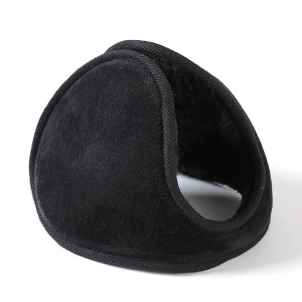 Unisex hopfällbara öronvärmare, polarfleece, 2 vinteröronmuffar