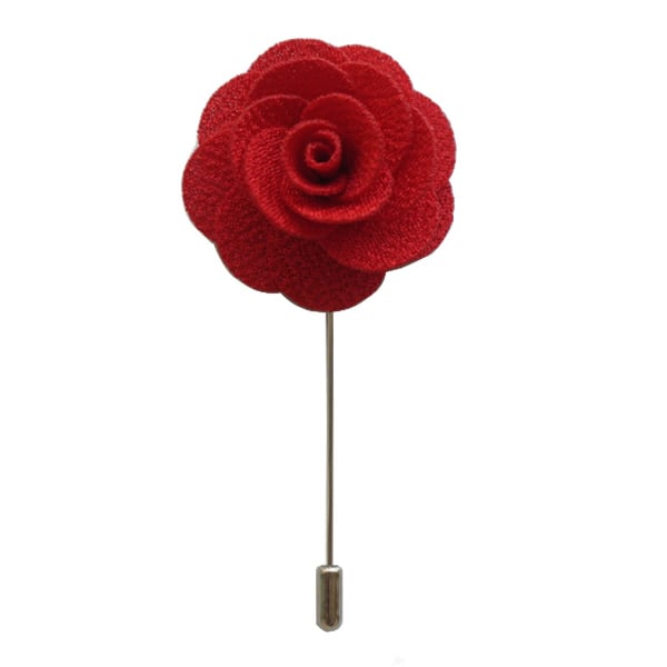 Menns Lapel Flower Stick Brosje Pin Boutonniere