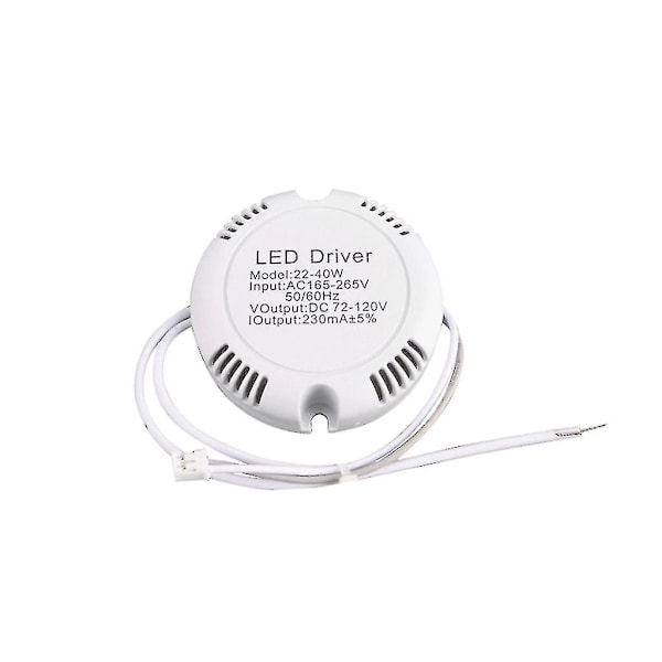 Sirkelformet LED Strømforsyningsdriver Transformator AC180-260V LED Driver for Lampe