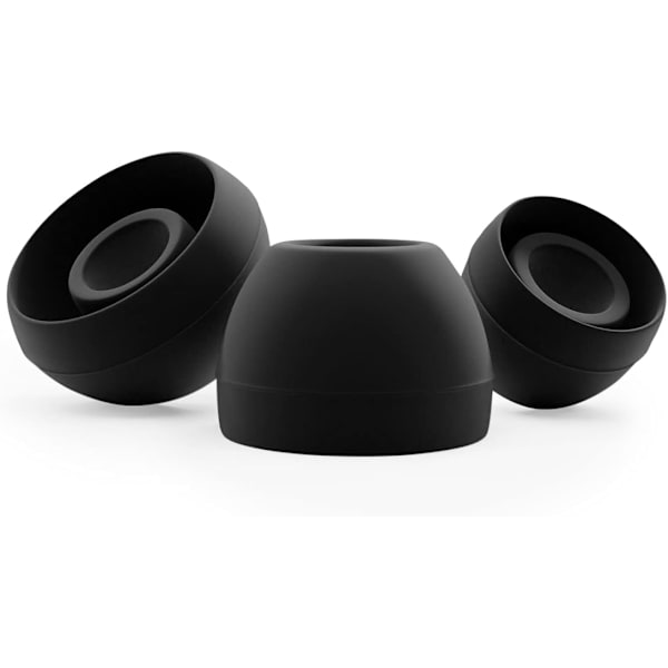 24 x udskiftning silikone ørepropper til headset ørepropper (små, mellemstore, store)