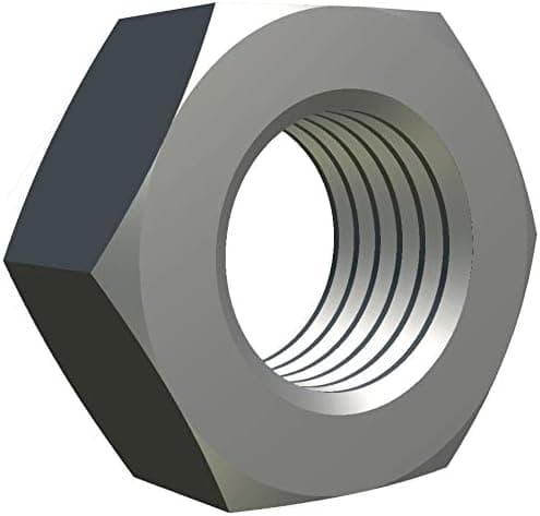 M16 Hexmuttrar (10-pack) Hexmuttrar Aleacion de Acero Aleado För Bult - Metallisk Med Grov Tråd