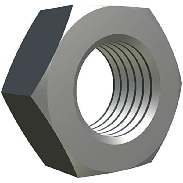 M16 Kuusiomutterit (10 kpl) Kuusiomutterit Aleacion de Acero Aleado Pultteille - Metalliset Karkealla Kierteellä